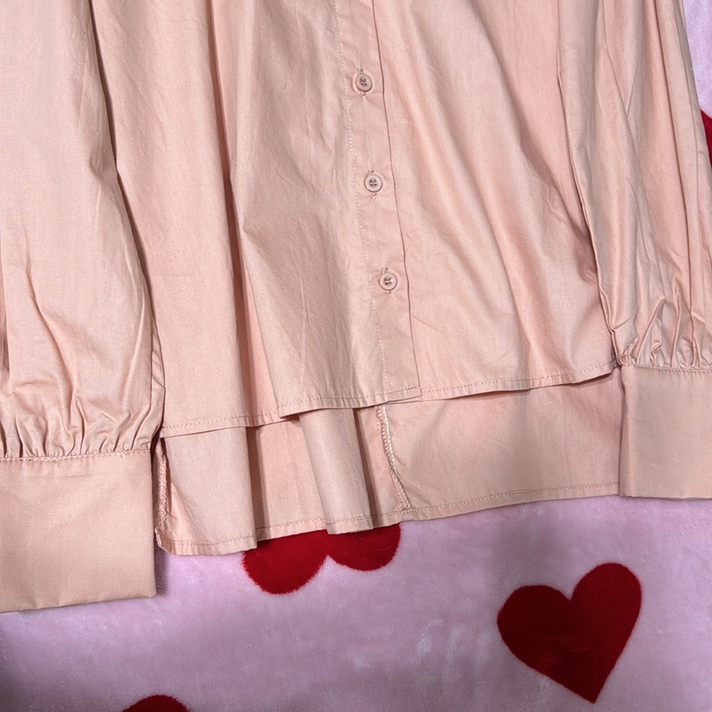 Hi Low Button Up - Picture 2 of 2